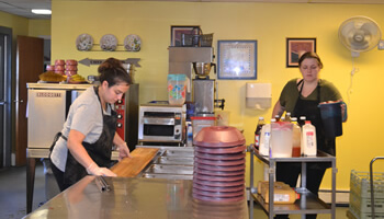 Food service workers.